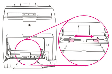 HP color laserjet 2700 bgu ef05 将纸张装入纸盘 1