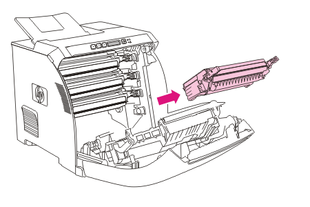 HP color laserjet 2700 bgu pc02 更换打印碳粉盒