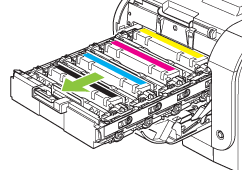 HP Color Laserjet CP2020 owl changepc 2 Tulostuskasettien vaihtaminen