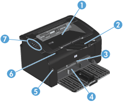 HP P1100 ci wa03 Front and left side view