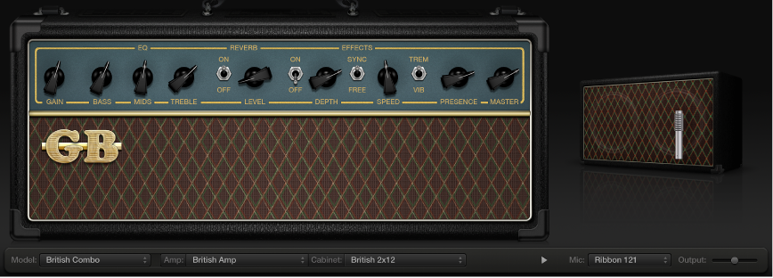 Figure. Amp Designer plug-in