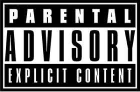 Etiqueta de advertencia para padres
