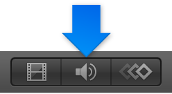 Show/Hide Audio Timeline button